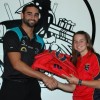 Shaun Burgoyne and Lisa Kennedy (Kenny) Port Magpies