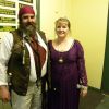 Captain Jack Sparrow & Elizabeth Swann