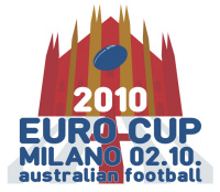 Australian Football 2010 Euro Cup in Parabiago (Milan), Italy