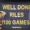 Riley Opbroek - 100 games - May 2011