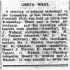 1912 - Greta South F C Meeting, Part 1