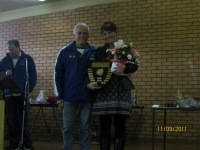 Best Clubman 2011  - Jo Garlick