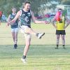 Greta's Brad Bell had a day out against Glenrowan on June 16.