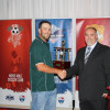 Adam French, from YBSC, accepts AA Men Div. 2 Golden Gloves.