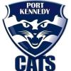 Port Kennedy Cats Yr 5 Navy Logo