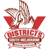 South Melbourne Districts U12 White Logo