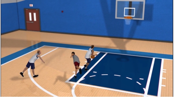 iHoops pick and roll