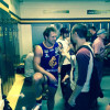 Campbell Brown, post match talking to Scott Anderson of the Wang Chronicle