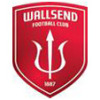 Wallsend FC White Logo