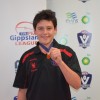 Under-16 Shaw-Carter medallist Jim Reeves of Maffra,