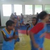Ngaraard Elementary School PE Wrestling Practice
