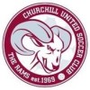 Churchill United Purple Logo