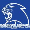 Vancouver Cougars White Logo
