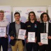 Mitch Stanlake on behalf of Scott Van Dyk (Moe, July), Ben Dessent (Sale, April and overall AGA Rookie of the Year), Liam Giove (Bairnsdale, May) and Curtis Gilmour (Wonthaggi Power, August). Absent: Clayton Kingi (Drouin, June)