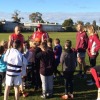 MJFNC Players helping the younger Auskickers
