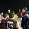 Caleb addressing the players...