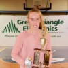 Winner of Sally-Jane Allen/Trisha Flett Memorial Trophy - Bella Stratford