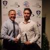 AFL Gippsland's Tim Sexton and NGNL Coach of the Year Adam Diamond (Rosedale)
