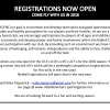 2018 Registration Flyer for Junior Football