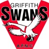 Griffith Swans White  Logo