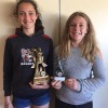 Under 13's Best and Fairest Bridie Curran and RUp Reagan O'Meara