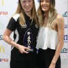 15-and-Under best and fairest- Olivia Barnett (Sale) with 15&U Assoc. Champs coach Shannon Freeman
