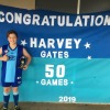 Harvey Gates 50 Games