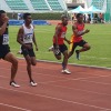 Naz and Linus - 100m semi-final in Bangkok