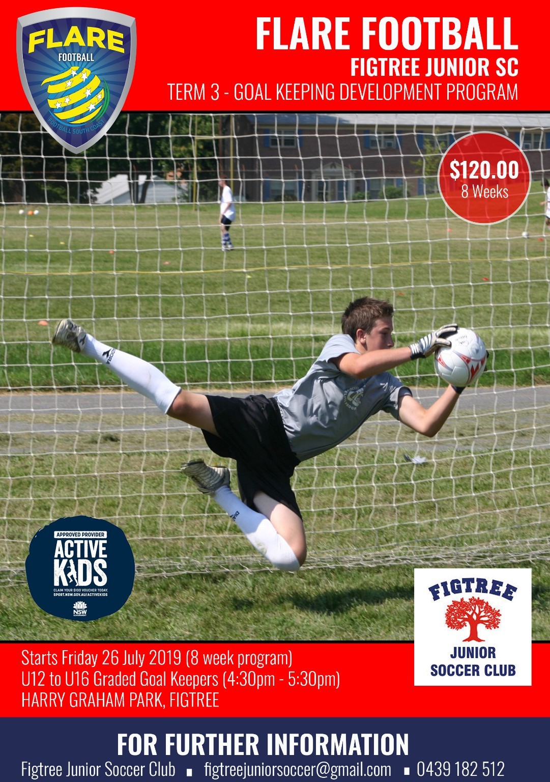 FIGTREE GK IN CLUB COACHING FLYER