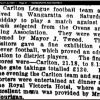 1921 - O&KFL v Carlton FC