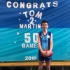 Congratulations Tom Martin on 50 Games!