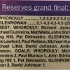 2005 - O&K Reserves Grand Final scores