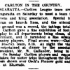 1921 - O&KFA v Carlton FC