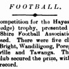 1901 - Bright Shire FA Premiers - Bright FC
