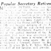 1933 - Charles Butler - O&K Secretary