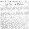 1934 - All Blacks lose premiership