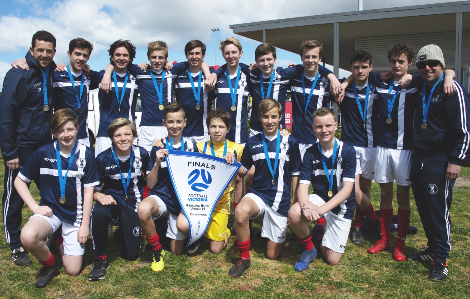Geelong Rangers Blue Boys' Under 14 Champions