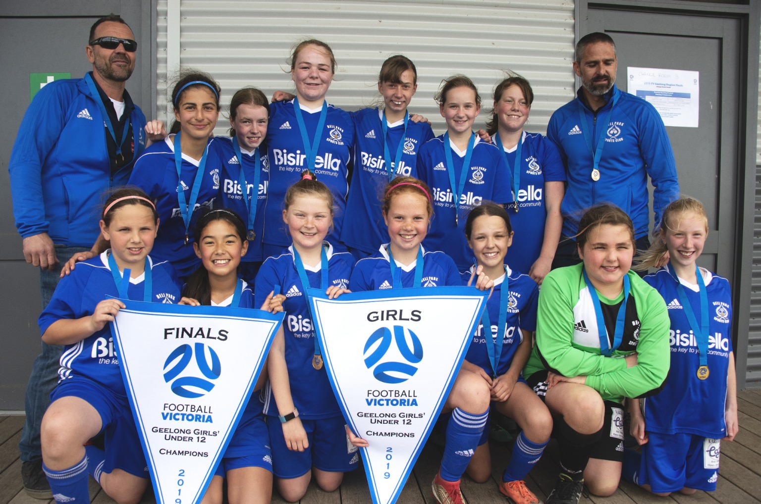 Bell Park SC Girls' Under 12 Champions