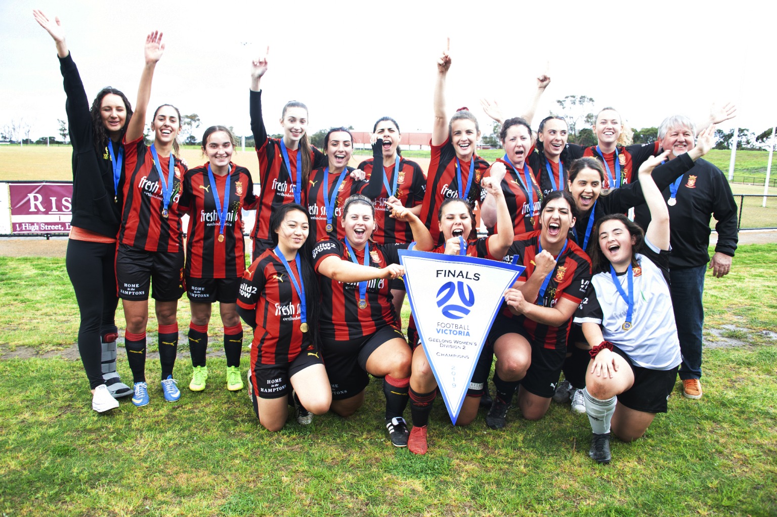Geelong SC Women's Division 2 Champions