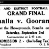1949.09.02 - Benalla & DFL G Final Ad