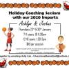 Holiday Coaching Clinic