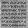 1930 - North Wangaratta FC - AGM - Part 1