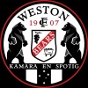 Weston Workers FC White Logo