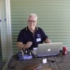 Steve Renfree aka 'The first bloke' looking after the audio.