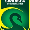 Belmont Swansea United FC Gold Logo