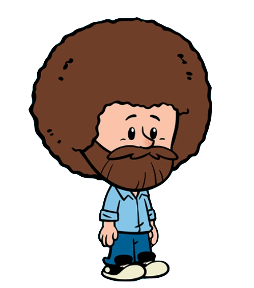 Bob Ross in the Paint