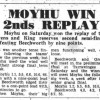 1966 - O&K 2nds Semi Final Replay Review
