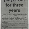 1992.08.21 - Tarra player outed